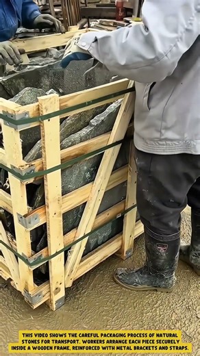 Natural Stone Packing Process for Safe Delivery – Good Tools and Machinery in Daily Work