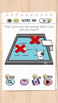 BRAIN TEST Level 195 | Brain Test: Tricky Puzzles WALKTHROUGH