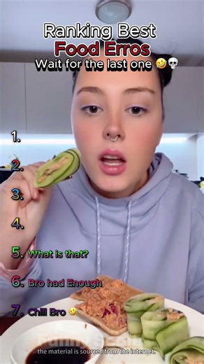 Ranking The Best Food Erros