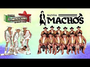 Banda Machos y Mi Banda el Mexicano mix - PURAS ROMANTICAS DEL RECUERDO