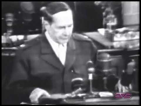 General Douglas MacArthur: Farewell Address to Congress