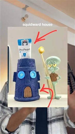 3d printing squidward home from spongebob for toothbrush