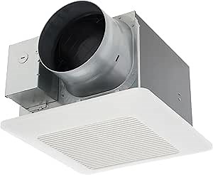 Panasonic FV-1115VQ1 WhisperCeiling DC Ventilation Fan, 110-130-150 CFM,With SmartFlow and Pick-A-Flow Airflow Technology and Flex-Z Fast Installation Bracket,Quiet Energy Star Certified Energy-Saving