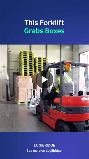 Carton Clamp Forklift Loads Cargo Directly into Shipping Containers | LOGIBRIDGE posted on the topic | LinkedIn