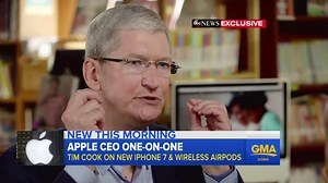 Exclusive: Apple CEO Tim Cook on iPhone AirPods, Tech in Classrooms
