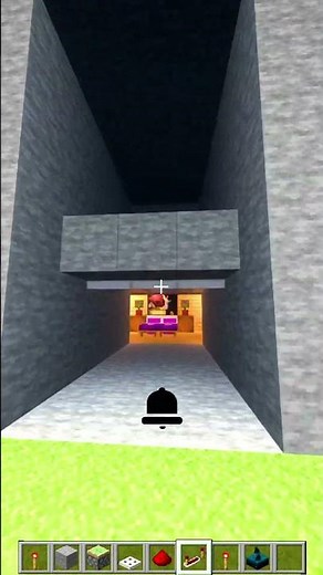 Minecraft Automatic Shutter Door 🚪 Easy Redstone Build! #minecraft #minecraftbuild #minecraftguide