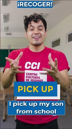 ¿Cuál es el significado de "Pick Up" en inglés?