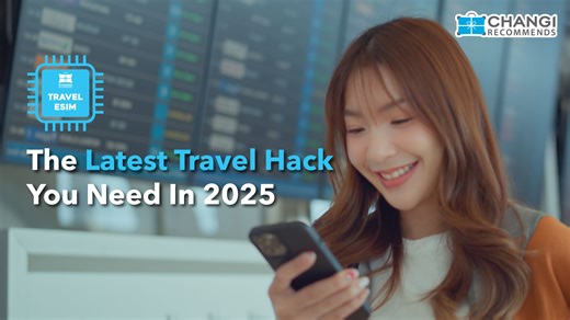 Stay connected effortlessly with Changi Travel eSIM! 📱 Say ‘Hello’ to the latest travel data tech that brings you the fastest data speed, widest connection, round-the-clock customer support & more, from as low as $0.72 per plan! Simply scan 1 QR code to activate & begin your seamless connectivity with 𝘂𝗻𝗹𝗶𝗺𝗶𝘁𝗲𝗱 𝗱𝗮𝘁𝗮 and real-time 𝗱𝗮𝘁𝗮 𝘂𝘀𝗮𝗴𝗲 𝘁𝗿𝗮𝗰𝗸𝗶𝗻𝗴.🔄 🎥 Stay tuned and watch the rest of the video! ------------ 📢Want to hear the latest deals from us? Join our 𝗖𝗵