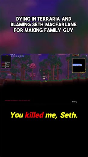 Terraria rage hits a new low... involving Seth MacFarlane?! 🤯