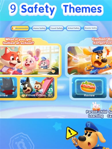 Learn Safety with Sheriff Labrador App