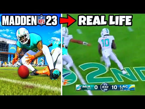 I Recreated the Top Plays From NFL Week 14 in Madden 23!