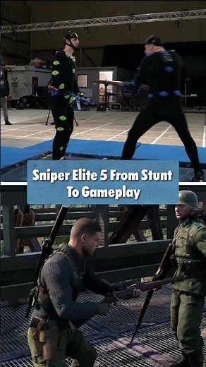 Sniper Elite 5 From Stunt To Gameplay