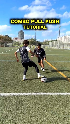 Deadly Pull Push Combo ⚽🔥 | Football Skill Tutorial #football #shorts