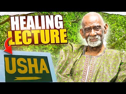 DR.SEBI - THE JOURNEY TO HEALING LECTURE | At The Usha Village