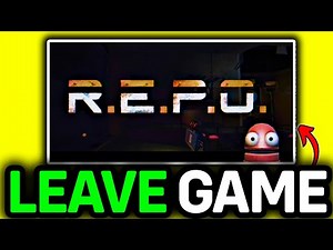 HOW TO LEAVE MID GAME IN REPO | HOW TO LEAVE REPO GAME