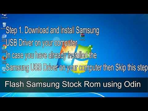 How to Samsung Galaxy Note 8 0 GT N5100 Firmware Update (Fix ROM)