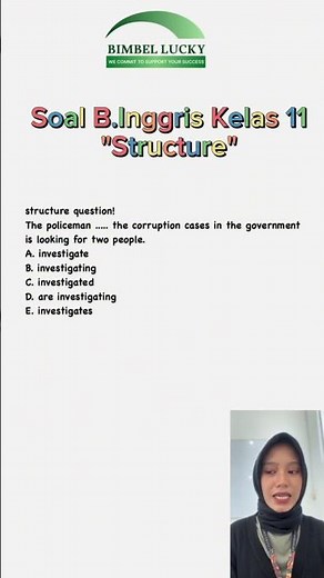 Quick Answers to English Structure Questions for Grade 11 High School Independent Curriculum 2025