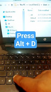 Instantly Selects the Address Bar In File Explorer #shorts #shortcuts #FileExplorer #computereducation | Computerbasicgyan