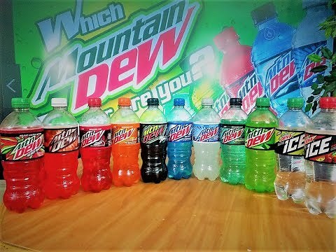 How to make Mountain dew Citrus Cherry!! (+ All dews mixed together)