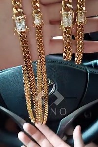 348K views · 22K reactions | Premium Chains with Iced Out Triple Lock  ✅ Free shipping ✅ COD ✅ Free gift box Available in: 8mm & 10mm (thickness) • Bracelet: 8 inches • Necklace: 20 inches | Xono | Facebook