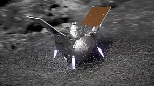 How deep did OSIRIS-REx spacecraft's arm plunge into asteroid Bennu?