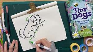 1K views | We've got such a fun drawalong for you, thanks to author-illustrator Rose Lihou! She's showing us how to doodle one of the stars of her Tiny Dogs series... we'd love to see your pictures when you've had a go! | BookTrust | Facebook