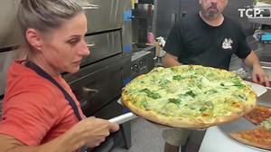 Take a look inside kitchen at Niki's Pizza in Vero Beach