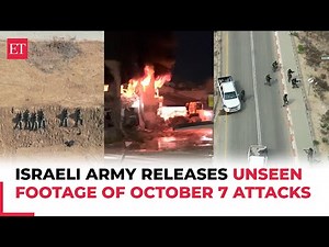 Israel-Hamas conflict: Israeli army releases unseen footage of October 7 attacks