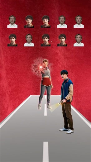 Will vs Eleven Red Game #shorts #will #eleven #tiktok