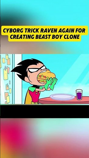 Raven Fooled Again! Cyborg Gets a Beast Boy Clone 💥 | Teen Titans Go! Clip Ep5 6