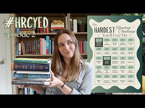 Combining Version 1 and 2 of the Hardest Reading Challenge | Reading Vlog | HRCYED ep2