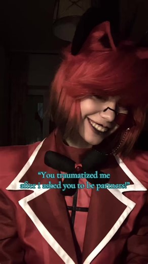 Sorry i guess #alastor #hazbinhotel #radiostatic #cosplay #fyp