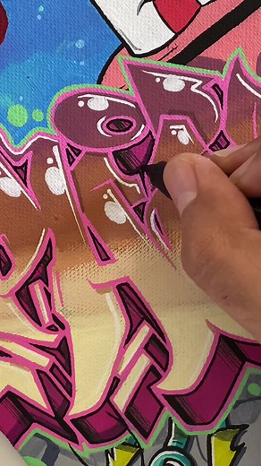 Space Ghost theme! Sold #graffitiart #graffitisketch #graffitistyle #graffitilove #characterart #graffiticharacter #cartoonart #cartoonist #spaceghost