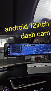 3 comments | 12inch android dash cam 20mins install pm today set up #dashcamera | Jc Garage | Facebook