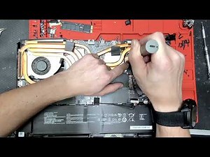 MSI GP 76 Leopard Internal cleanup- CPU/GPU thermal paste replacement