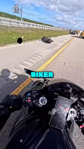 Bikers Friend Gets Into Accident #biker | Pov biker