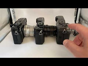 Fujifilm XPRO Series Shutter Sounds