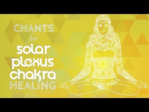 Soothing SOLAR PLEXUS CHAKRA CHANTS - Seed Mantra RAM Chanting Meditation {manipura} Chakra Healing