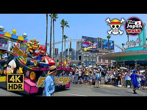 Universal Studios Japan: Summer 2025 | ONE PIECE Premier Show | Complete Walking Tour | 4K | HDR