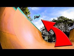 OLYMPIC SKATEBOARDER VS HUGE VERT RAMP