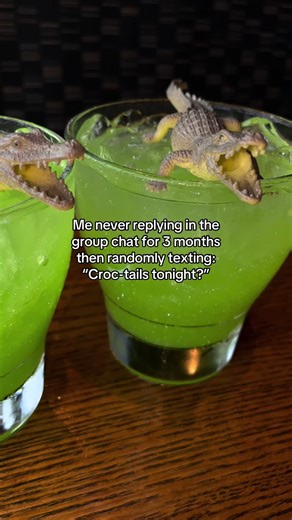 Enjoy Croc-tails at Outback Steakhouse