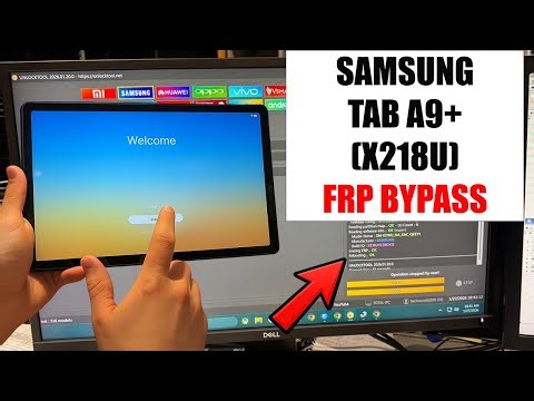 FRP Bypass on Samsung Tab A9+ X218U Bit 9 (Works on All Security Patches)
