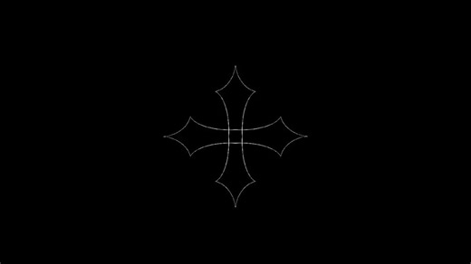 SAINT SATINE LOGO ༺♰༻— Fan Made / Not Official !(Designed & Hand-drawn by me)#SAINTSATINE #セイント・サティーン