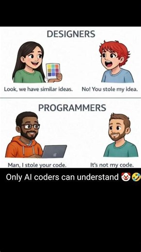 programmers vs designers meme|Only ai coders can understand 🤡🤣
