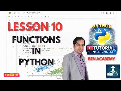 Python for beginners - Lesson 10: Functions Explained: Single & Multiple Return Values with examples