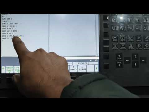 Turning program menual Fanuc control