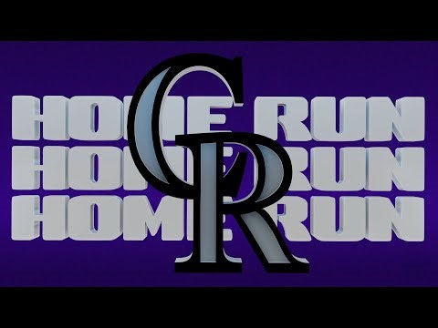 Colorado Rockies 2025 Home Run Horn