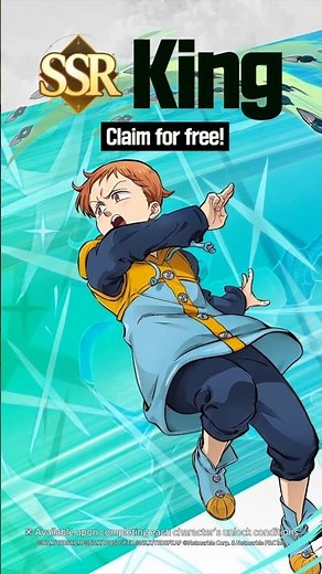 [The Seven Deadly Sins: Origin] Celebrating 100 Days! [SSR] King