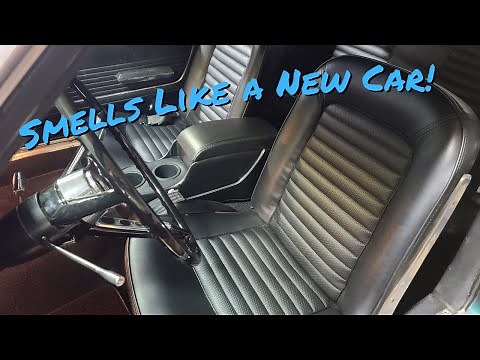 1966 Mustang Interior Restoration Pt 2 - Reupholstering the front and rear seats