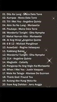 Moira - The Best of Moira | Non-Stop Playlist 2024 (Complete Songs)#1